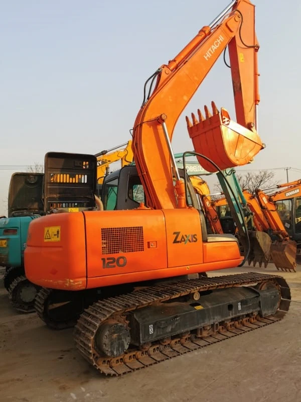 12-Ton Used Crawler Excavator for Sale – High-Quality Second-Hand Equipment