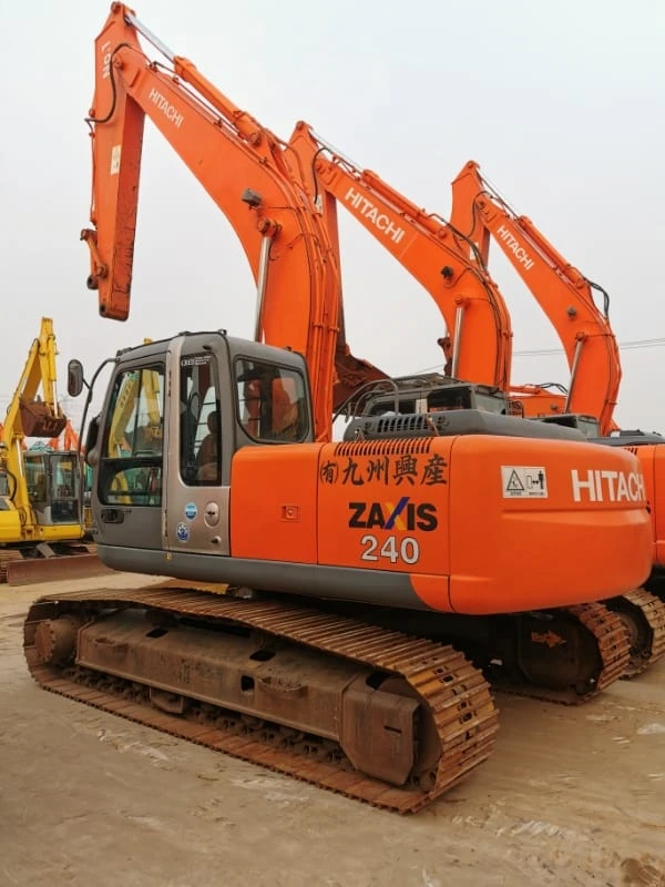 Used 24-ton Hitachi ZX240 Crawler Excavator for Sale – Second-Hand Machinery