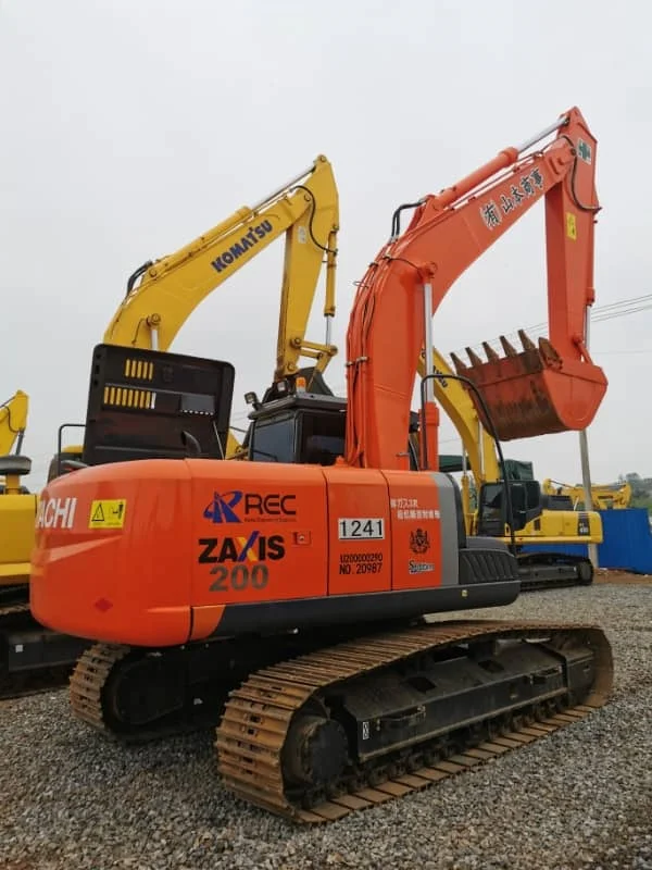 Excellent Condition Used Hitachi ZX200 Hydraulic Excavator  Great Value