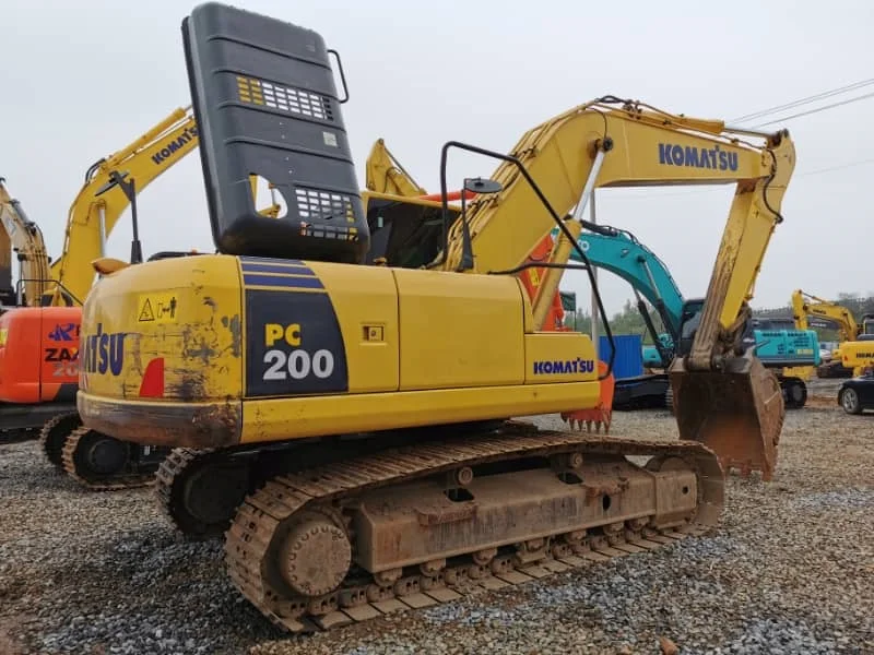 High-Quality Affordable Pre-Owned PC200 Crawler Backhoe Excavator