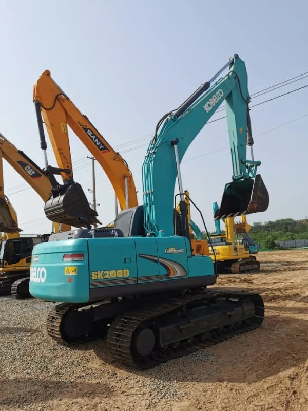 Buy 2022 KOBELCO SK200 Used Crawler Excavator for Sale - Second Hand Earthwork Machinery