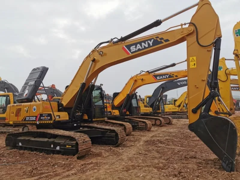 Sany 235 Crawler Excavator for Sale - Pre-owned, Excellent Condition