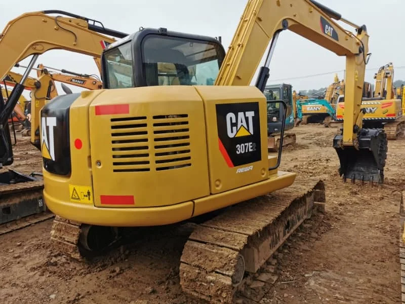 High-Quality 2022 Pre-Owned Caterpillar Cat 307 Mid-Size Excavator for Sale