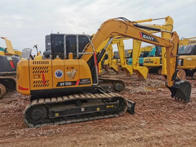 Buy Used Sany SY75C Crawler Excavator – Excellent Condition