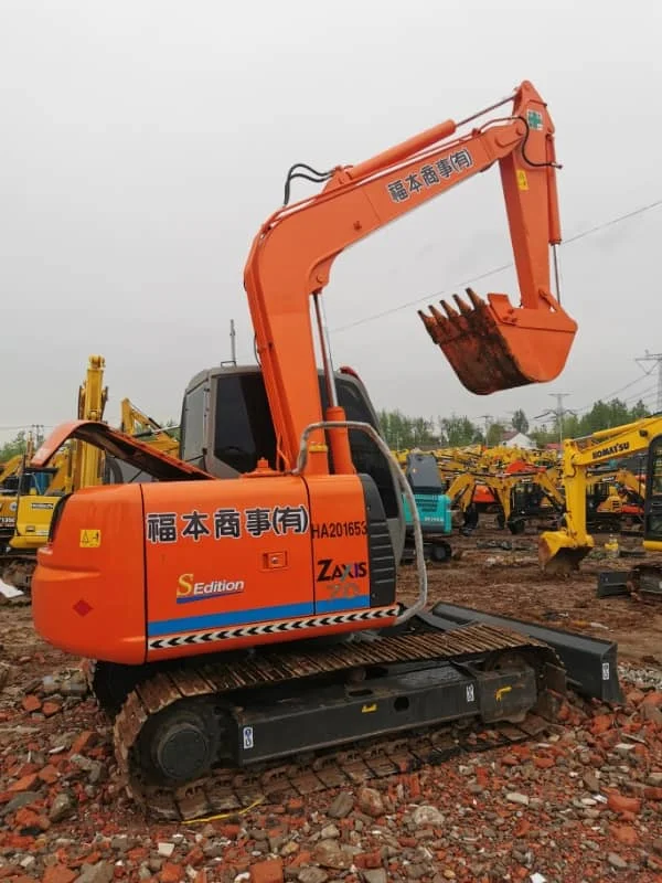 Used Hitachi ZX70 Hydraulic Crawler Excavator - Small Japanese Shovel Backhoe Digger
