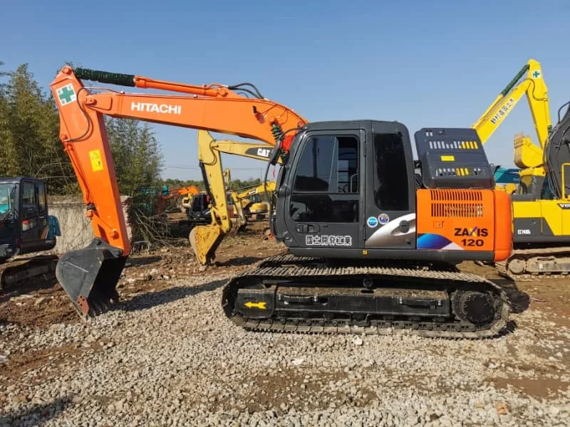 Used Hitachi ZX120 12-ton Excavator for Sale – High Demand Medium Size Equipment