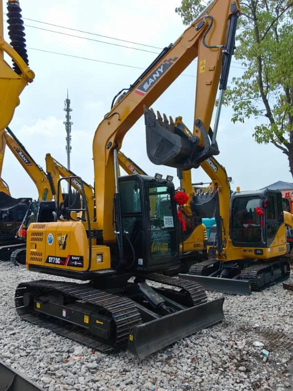 Buy Pre-Owned Sany SY75C Crawler Excavator in Excellent Condition