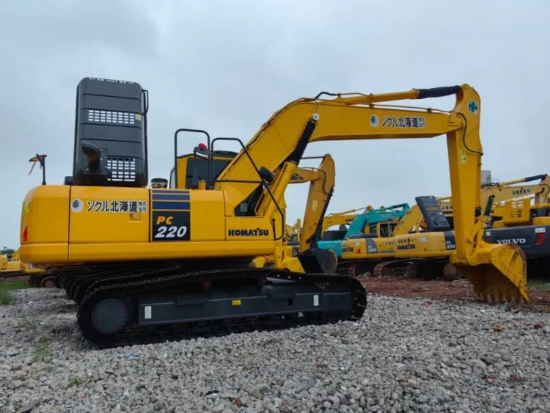 High-quality Used Komatsu PC220 Excavator for Sale – Japan Original, Hydraulic Crawler