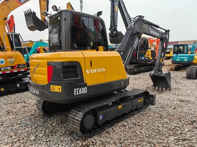 Hochwertiger gebrauchter Volvo EC60D Minibagger in ausgezeichnetem Zustand