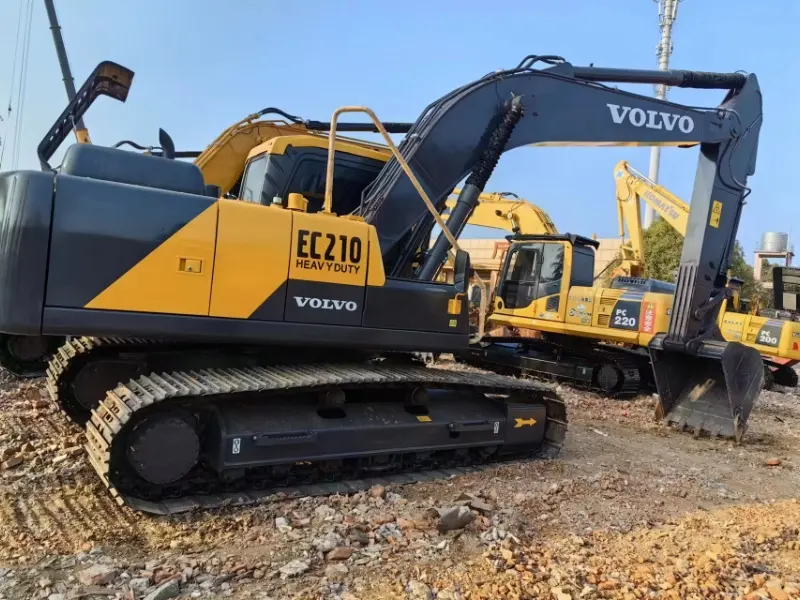 Hochwertiger gebrauchter Volvo EC210-Bagger zu verkaufen, Zustand 95%