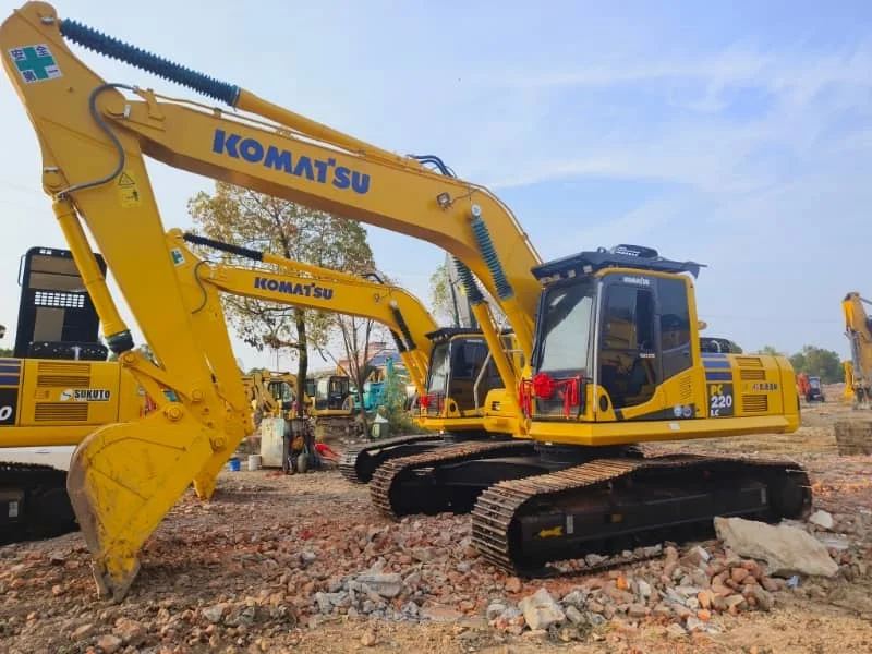 Excavadora Komatsu PC220 usada en venta | Excavadora hidráulica de 22 toneladas