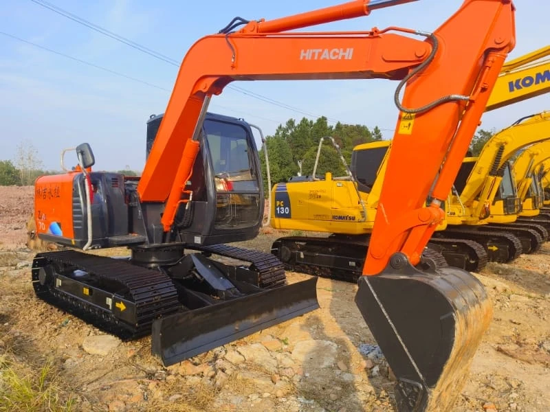 Buy Hitachi ZX70 7-ton Imported Used Mini Excavators Direct from Factory
