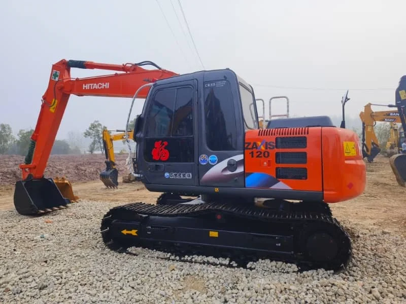Buy Affordable Used Hitachi ZX120 12-ton Excavators at Discounted Prices