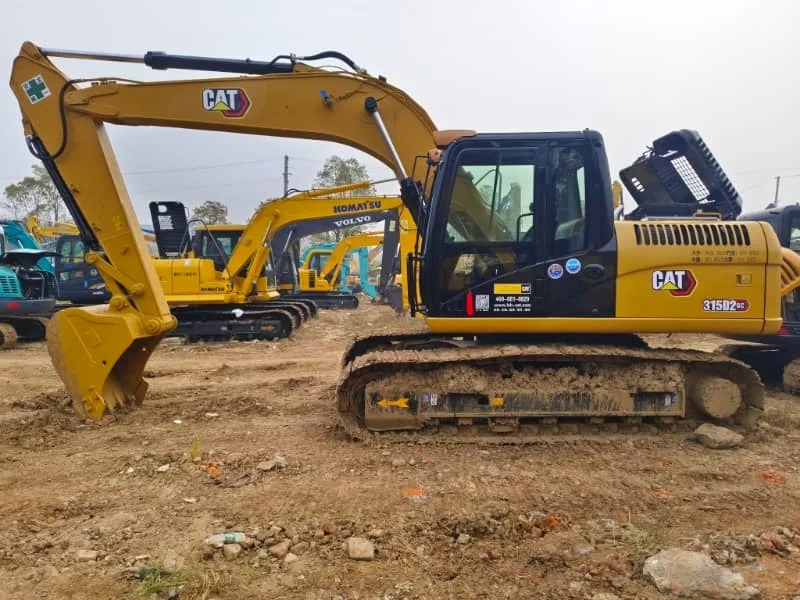 Used Japan Caterpillar Cat315 15T Crawler Excavators for Sale - Reliable Second-Hand Machines