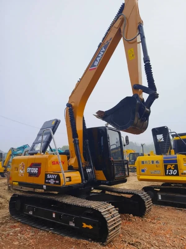 Pre-Owned Sany SY135C Crawler Excavator for Sale – Great Condition